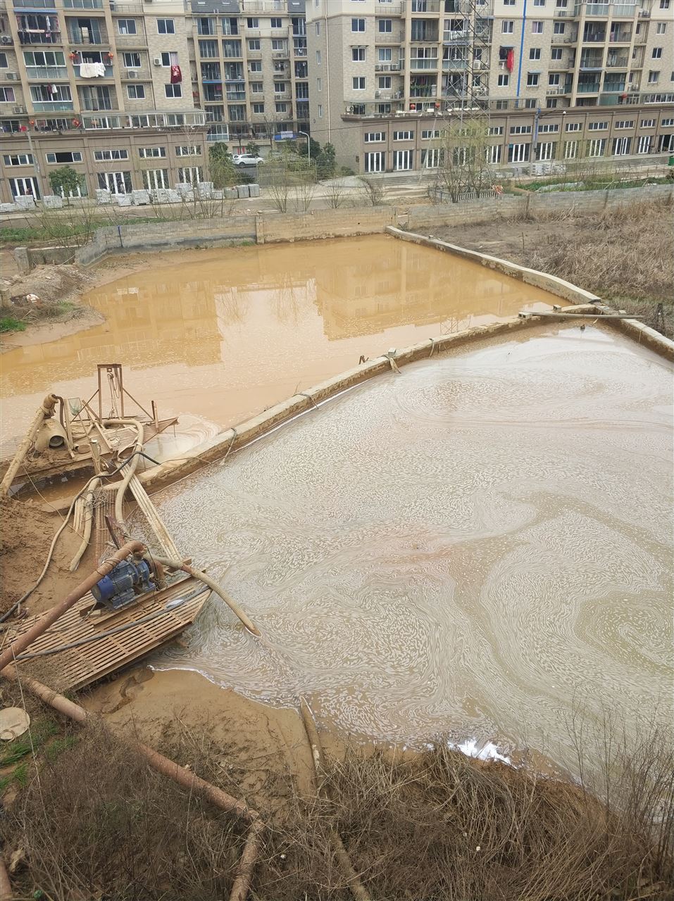 绍兴沉淀池淤泥清理-厂区废水池淤泥清淤